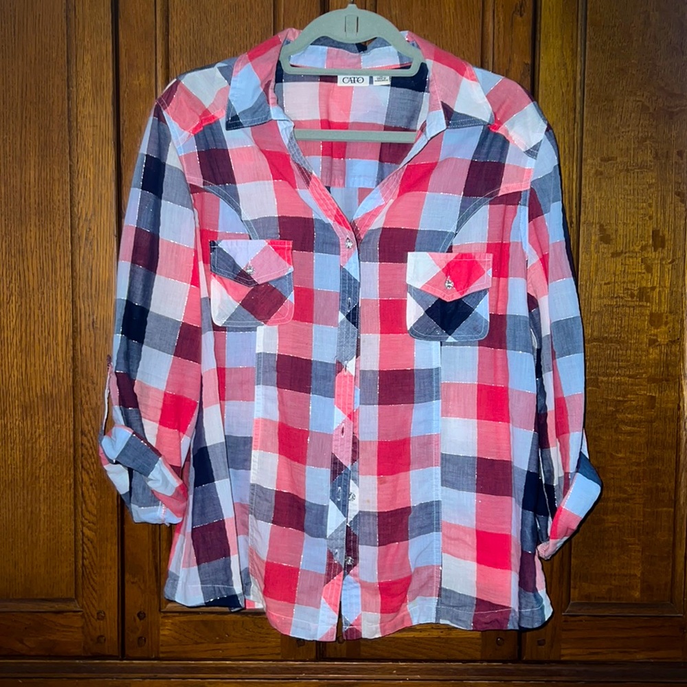 Women’s XL button up